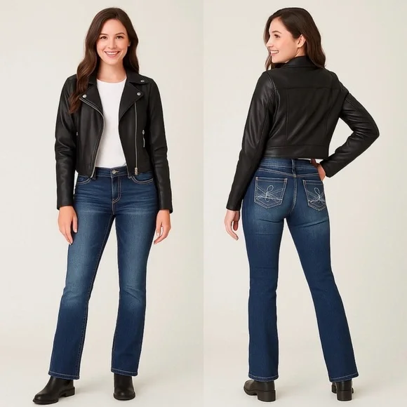 WALLFLOWER 🌸 Luscious Curvy Fit Bootcut Jeans | Size 7 Short | NWT ✨ - Picture 14 of 14